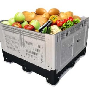 caja de palés de fruta