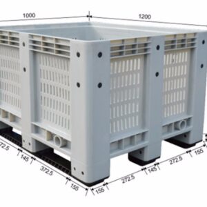 Cubos de plástico a granel PB-1210B1