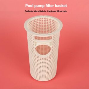Pool pump filter basket
