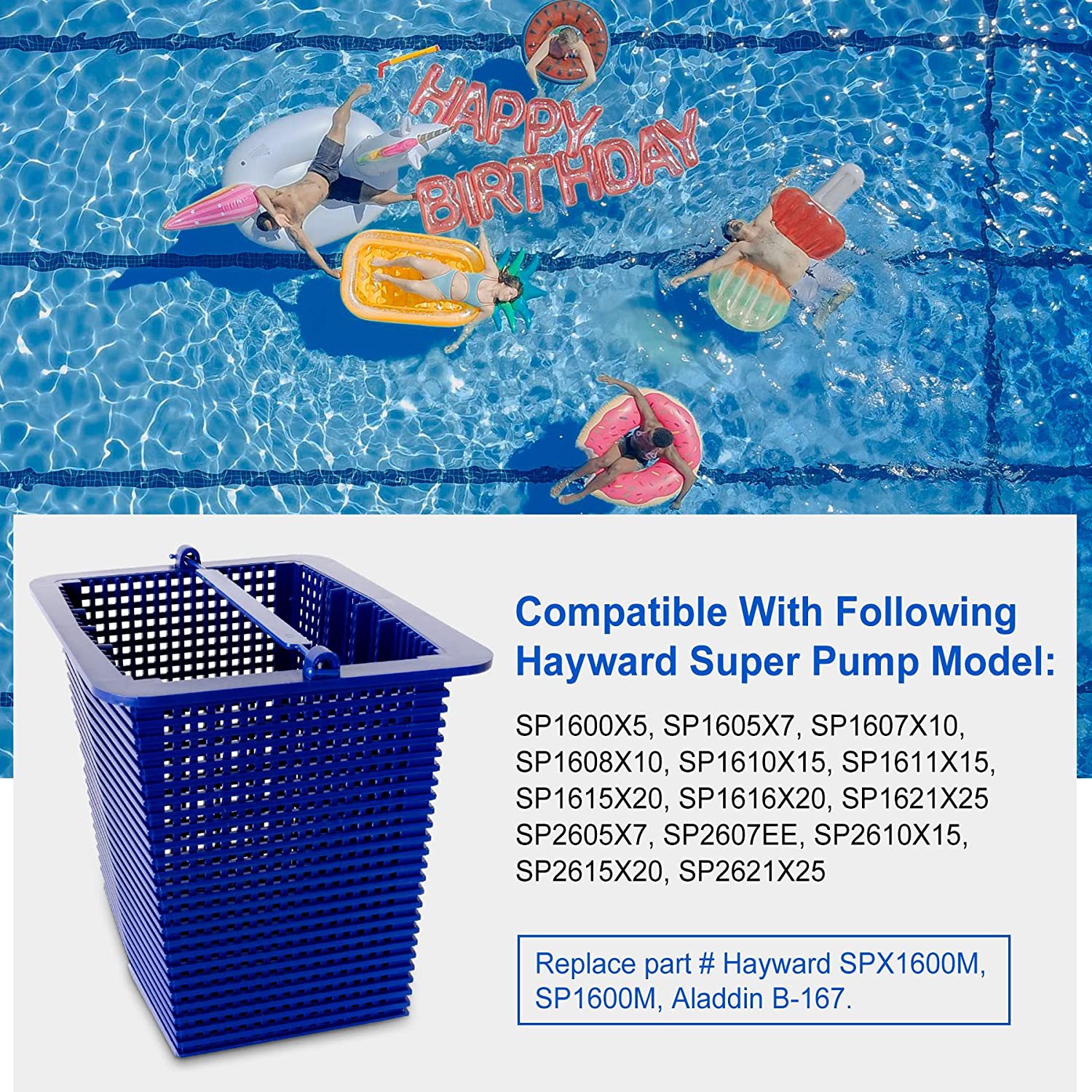 cesta de bomba de piscina